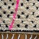 White azilal berber carpet with new neon colored patterns 300 X 200 cm