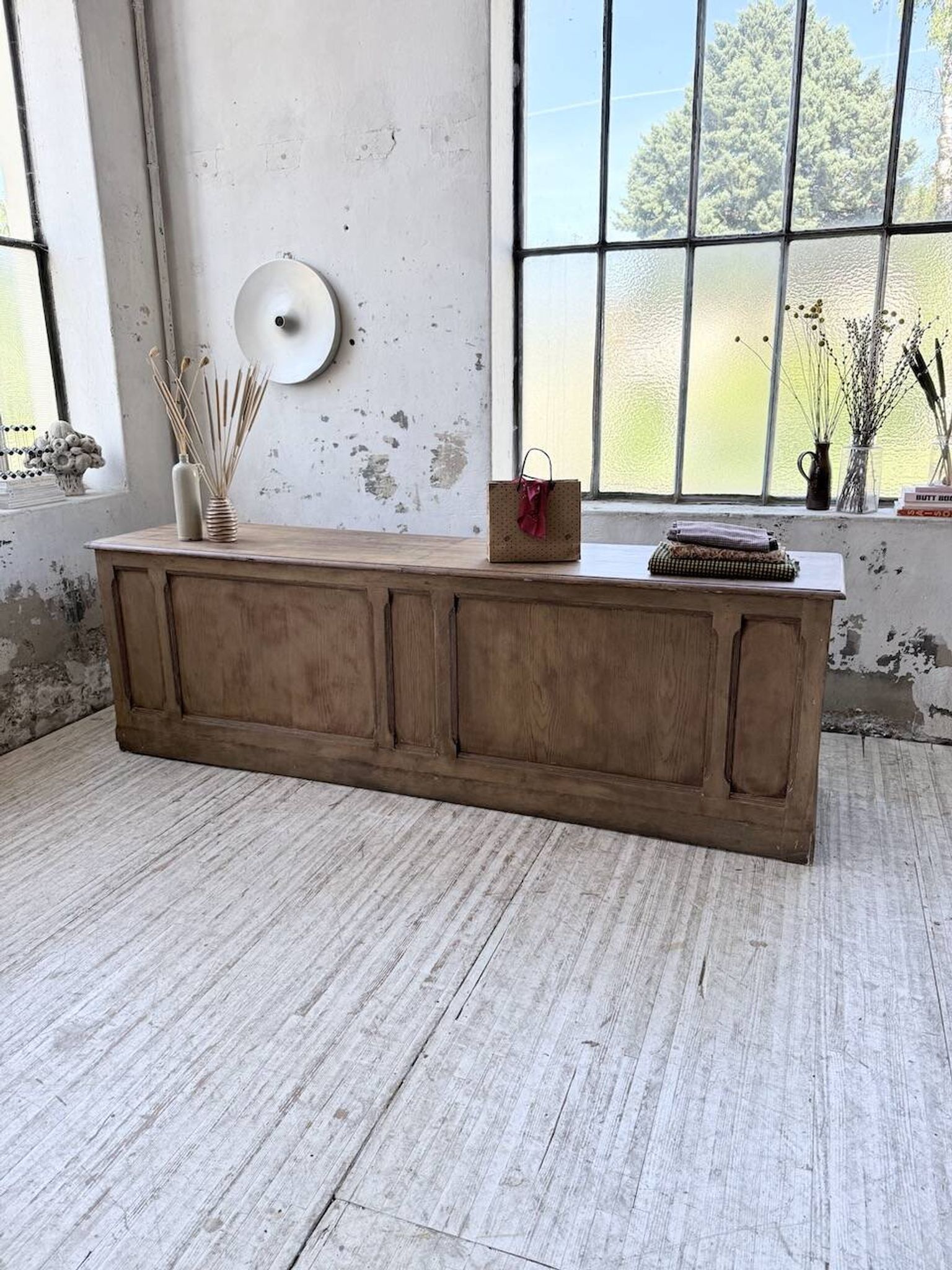 Oak workbench 250 cm XL 1950