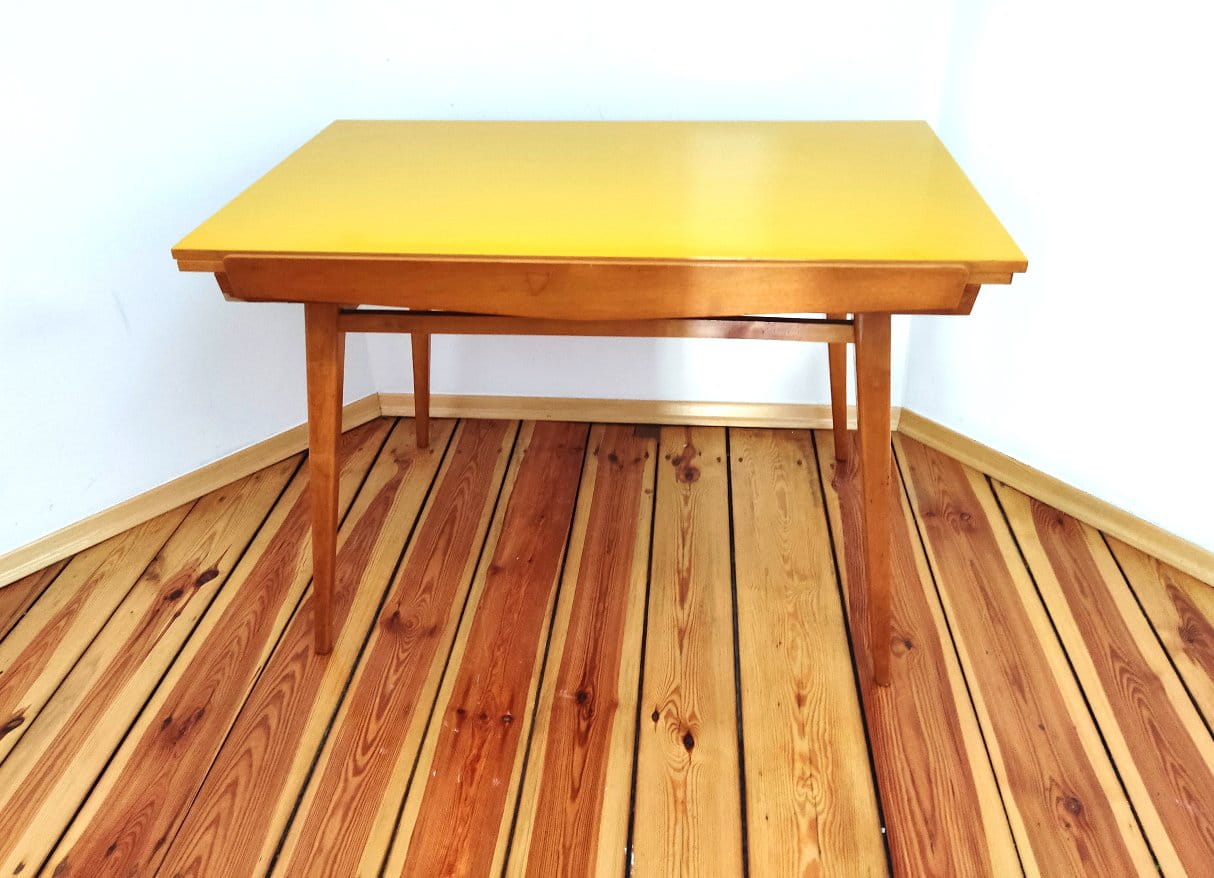 Extendable Table, Tatra Nabytok, Czechoslovakia, 1960s