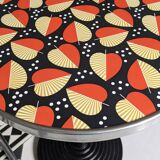 Table bistrot originale et colorée