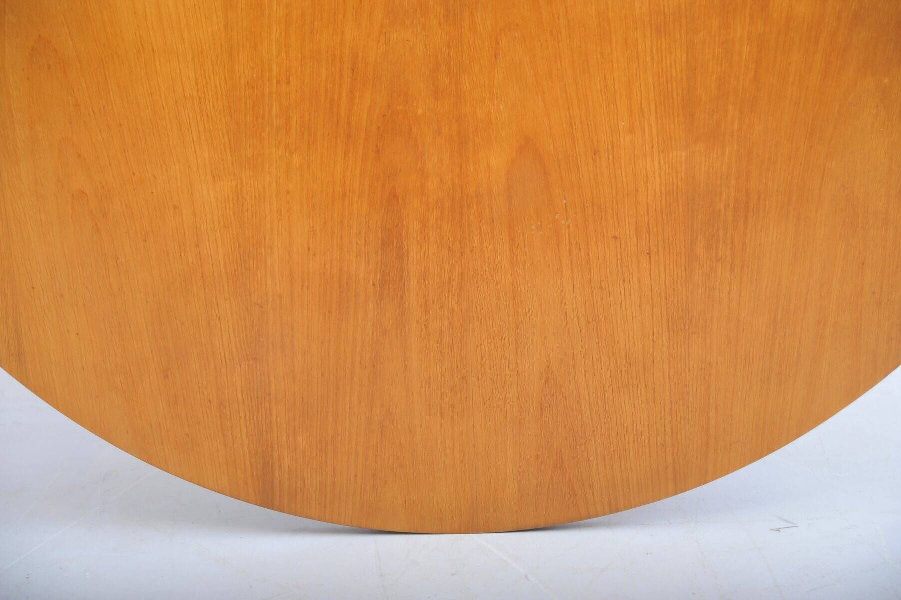 Adjustable cherry wood table by Jürg Bally for Wohnhilfe, 1950s