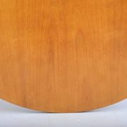 Table en bois de cerisier réglable par Jürg Bally pour Wohnhilfe, années 1950.