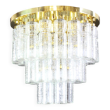 Glass chandelier from Limburg, Germany, 1960s