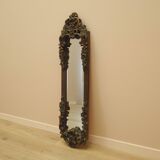 Mirror in a wooden frame, Italian design, 1960s, manufactured in Italy
