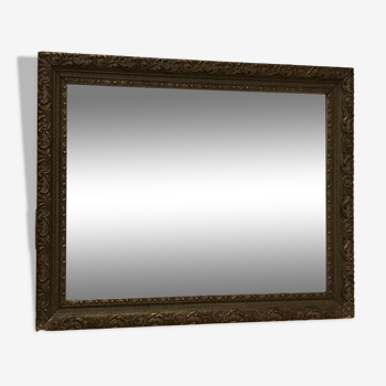 Miroir doré 45x55cm