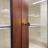 Large Classic English Art Deco Bookcase Library Cabinet