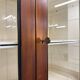 Large Classic English Art Deco Bookcase Library Cabinet