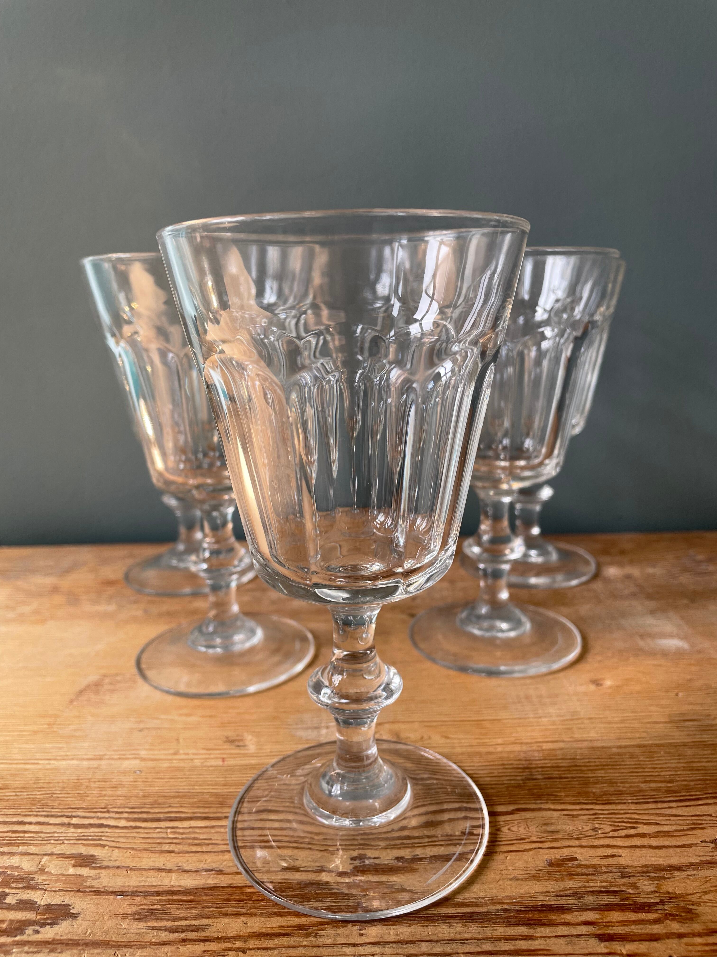 Lot de 6 verres à pieds Luminarc France