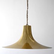 1960s/70s Scandinavian Brass Pendant Lamp