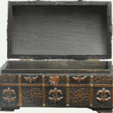 large wooden and copper-made box