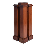 Art deco wooden column, 1930s.