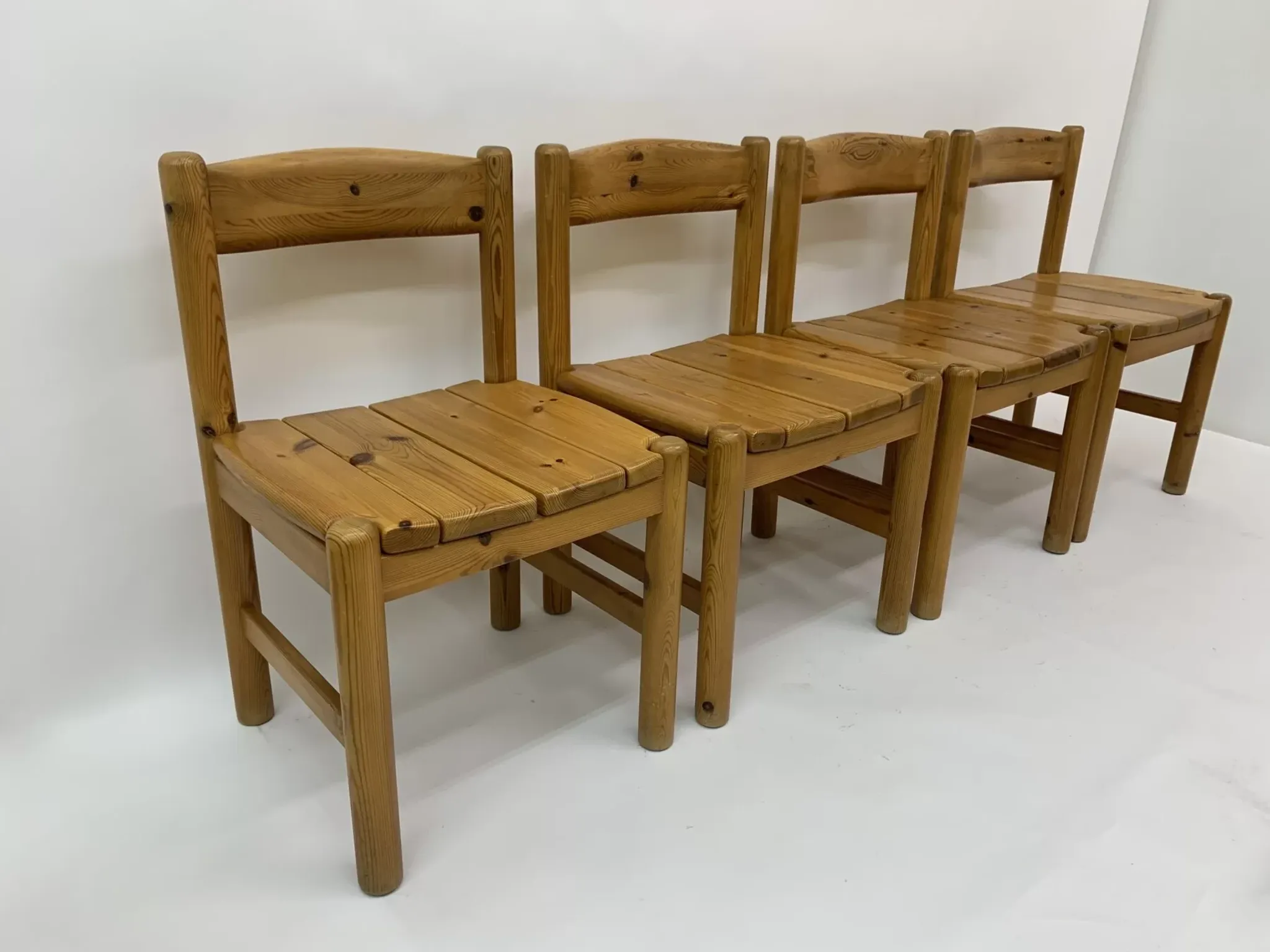 Set of 4 Rainer Daumiller dining chairs, 1970s