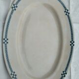 Creil and Monterau Oval Plate - Nancy Service