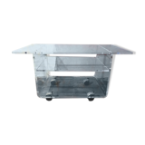 Transparent coffee table