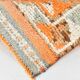 Orange & Beige Tribal Oushak Runner Rug, 88x362Cm