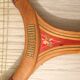 Wooden tennis racket