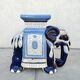 Garden stool or ceramic elephant plant stand from the 1960s.