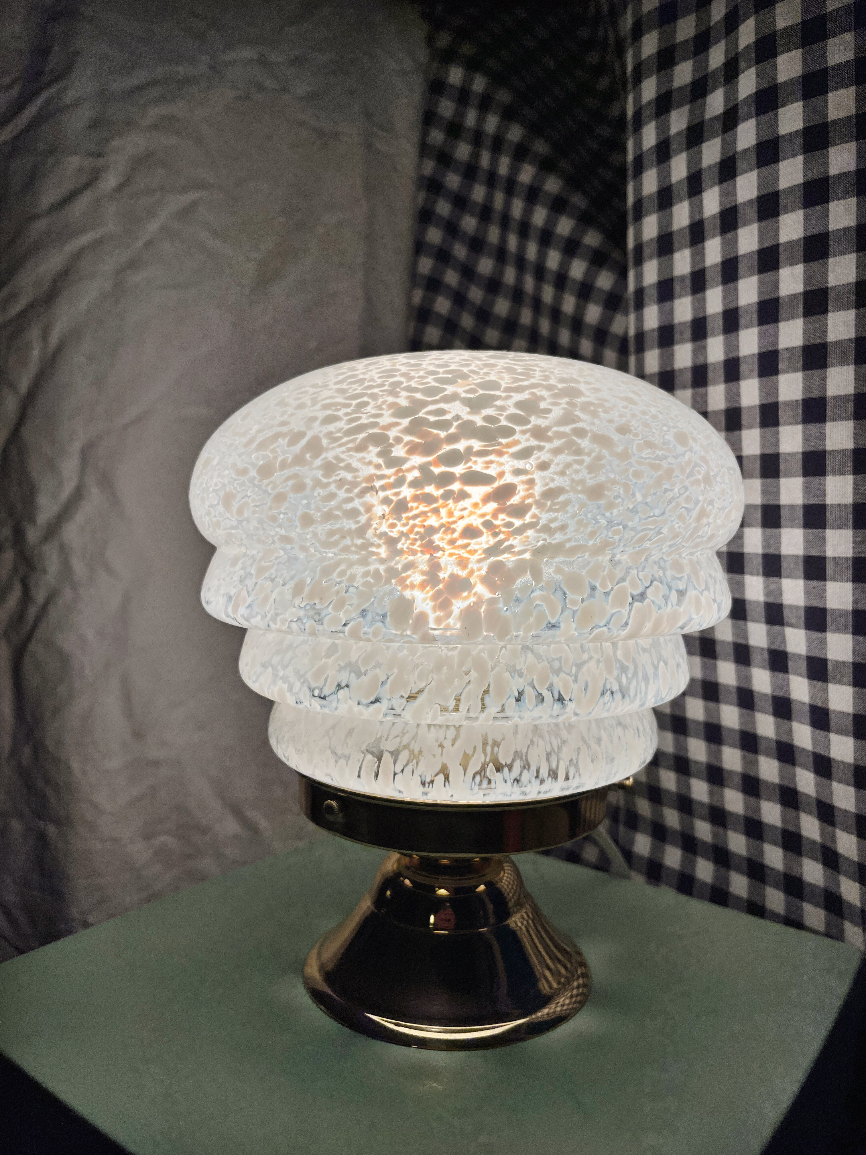 Clichy glass table lamp