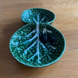 Aperitif dish cabbage leaf in slurry