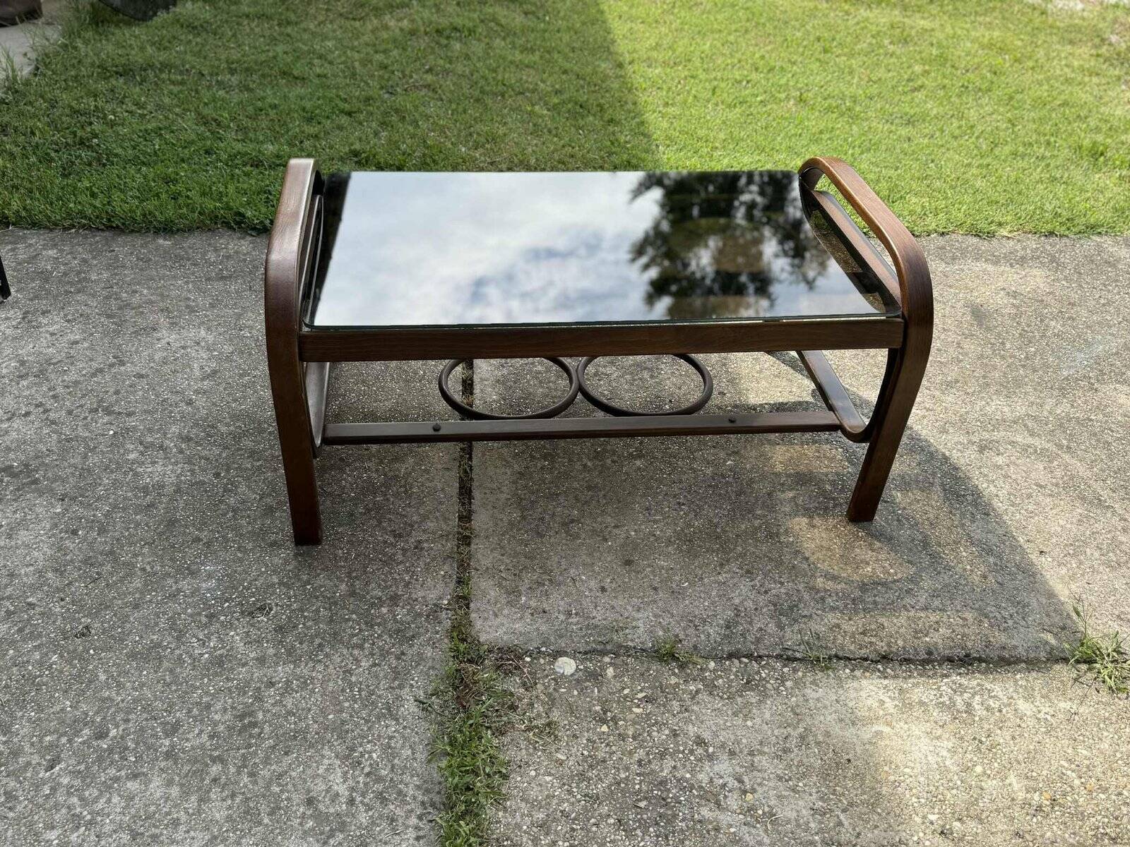Table basse hongroise vintage de Hajdú, 1960