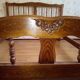 140 x 190 oak bed from the 70s