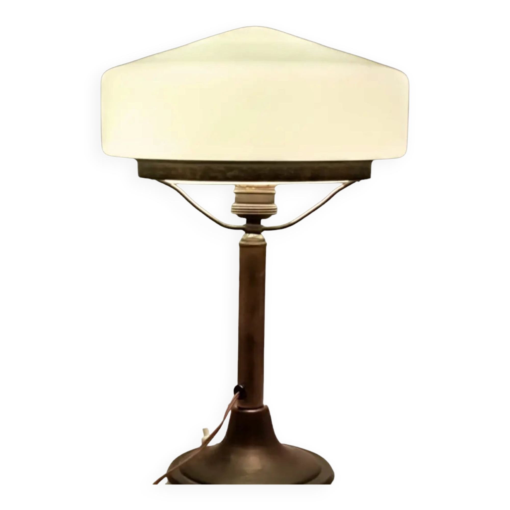 Art deco opaline lamp