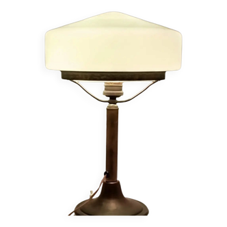 Art deco opaline lamp