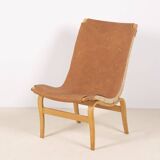 1 fauteuil lounge « Eva » de Bruno Mathsson, Suède des années 1960