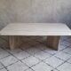 Table basse travertin