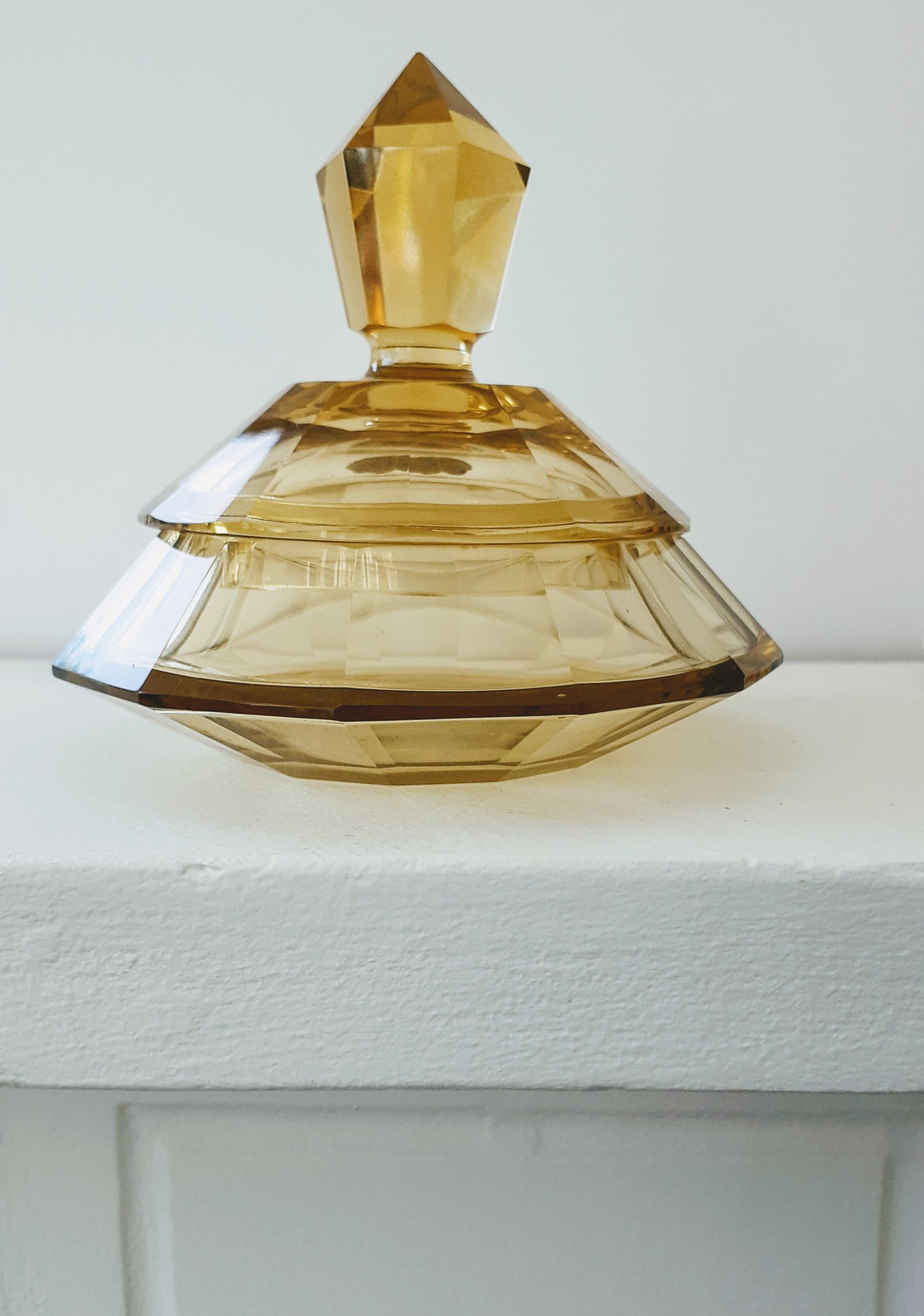 Ancient Bohemian crystal candy