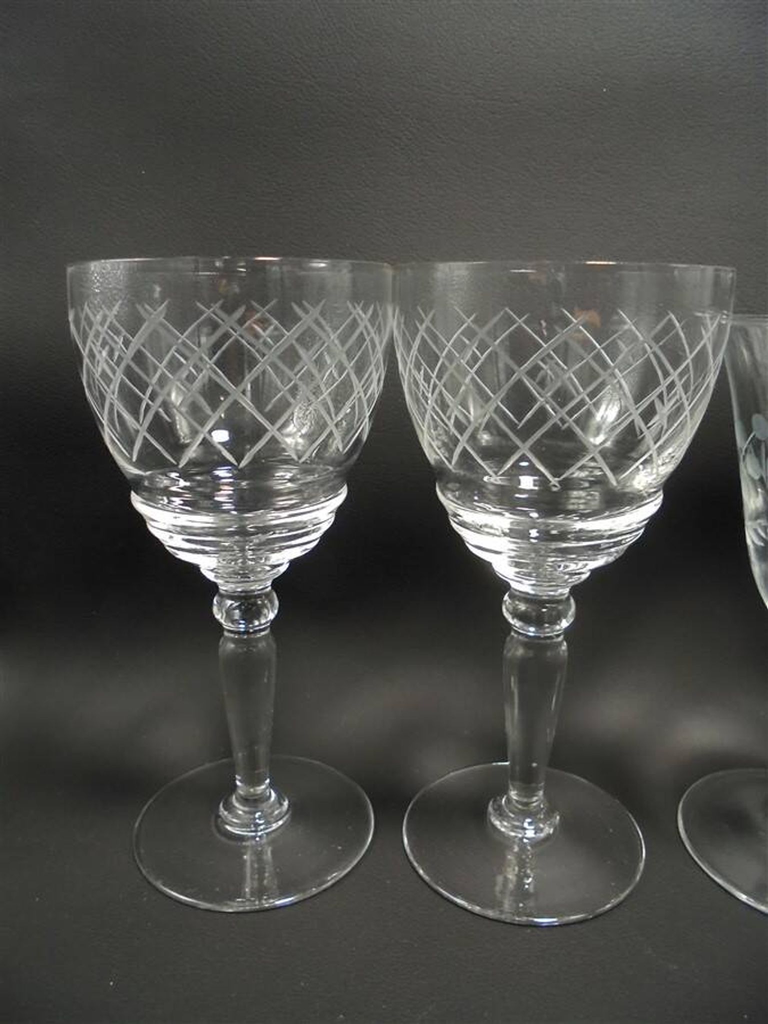 Set of 6 small glasses