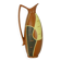 Vase sawa keramik 1950s organic shape and decor model 320-20