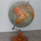 Earth Globe Forest end 19th H39 cm