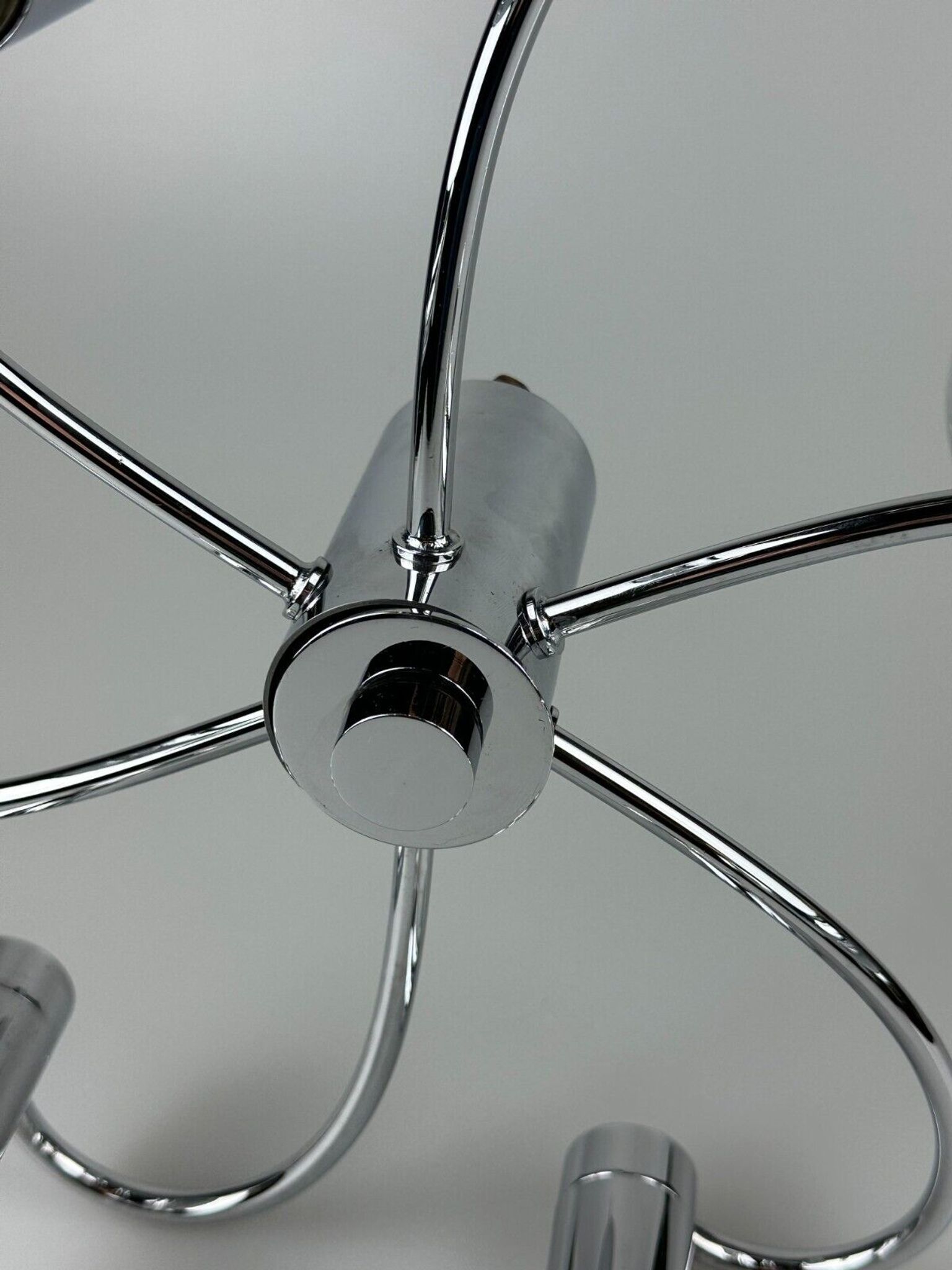 60s 70s Sputnik wall lamp or ceiling lamp by Cosack Leuchten Chrom
