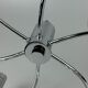 60s 70s Sputnik wall lamp or ceiling lamp by Cosack Leuchten Chrom
