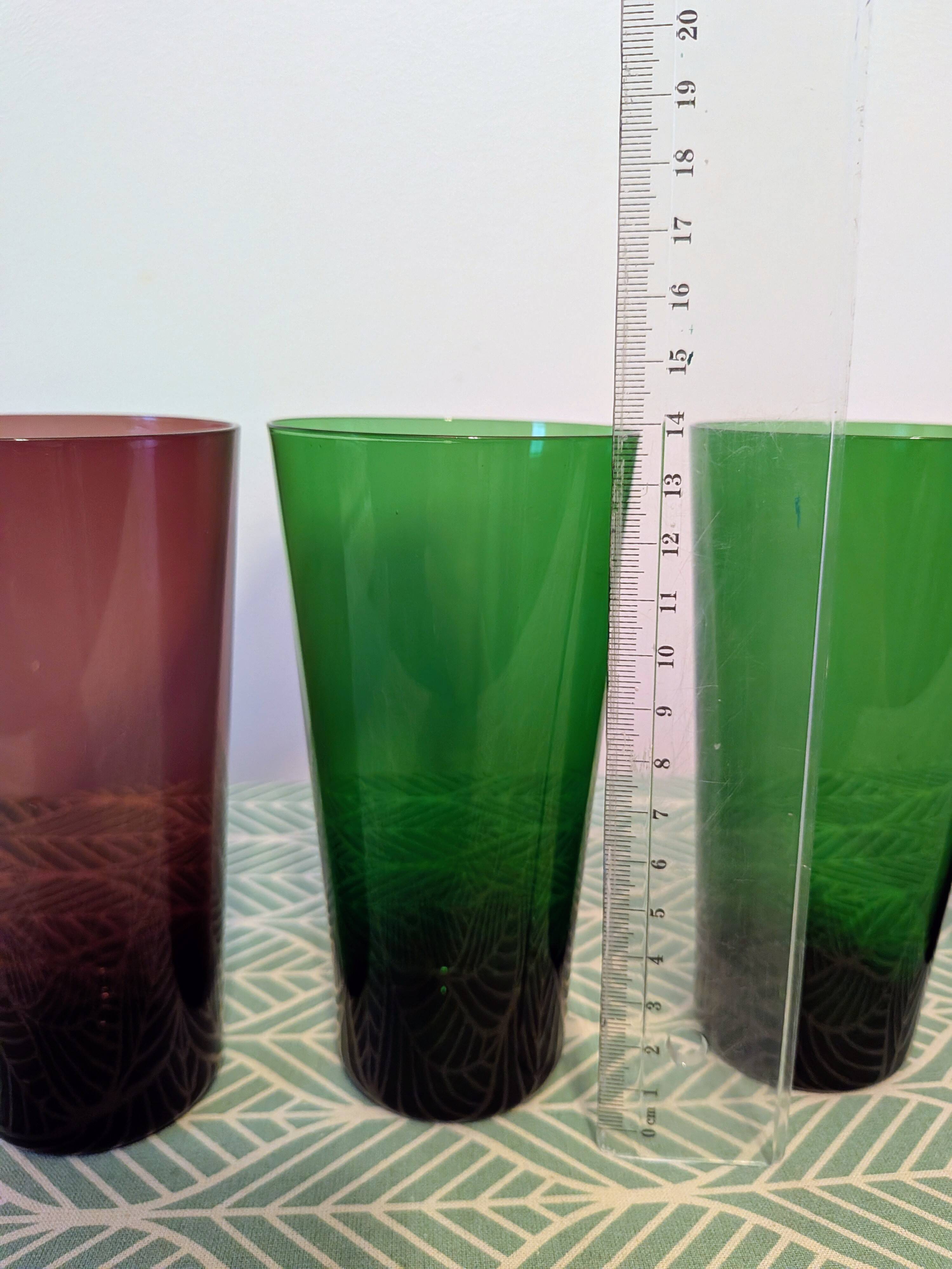 Glasses in smoked glass