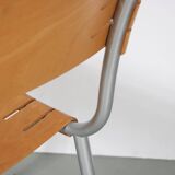1980s Set of dining chairs by Ruud Jan Kokke for Harvink, Netherlands