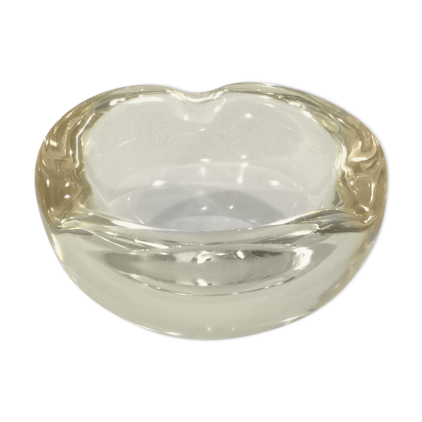 Cendrier en cristal de Daum