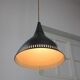 Vintage Italian Black Metal Pendant Lamp