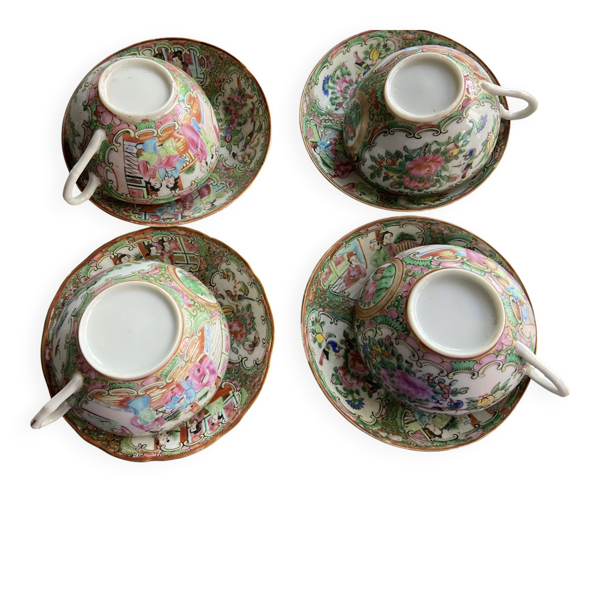 Chinese porcelain tea cups