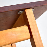 Table basse en chêne par Hans J. Wegner pour Getama