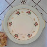 Cake service with mismatched plates