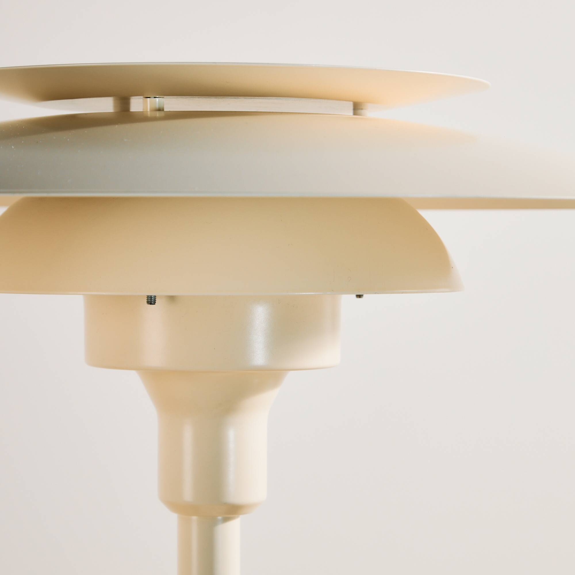 Danish table lamp with three shades