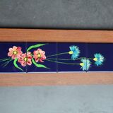 Ceramic tiles on panel