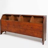 Antique 19th century rustic French trough or alternative storage unit in pi