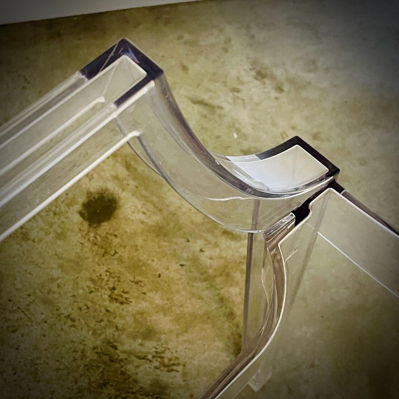 3 Louis Ghost armchairs by Philippe Starck