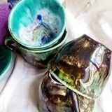 Coffee set signed Morvan 12 people