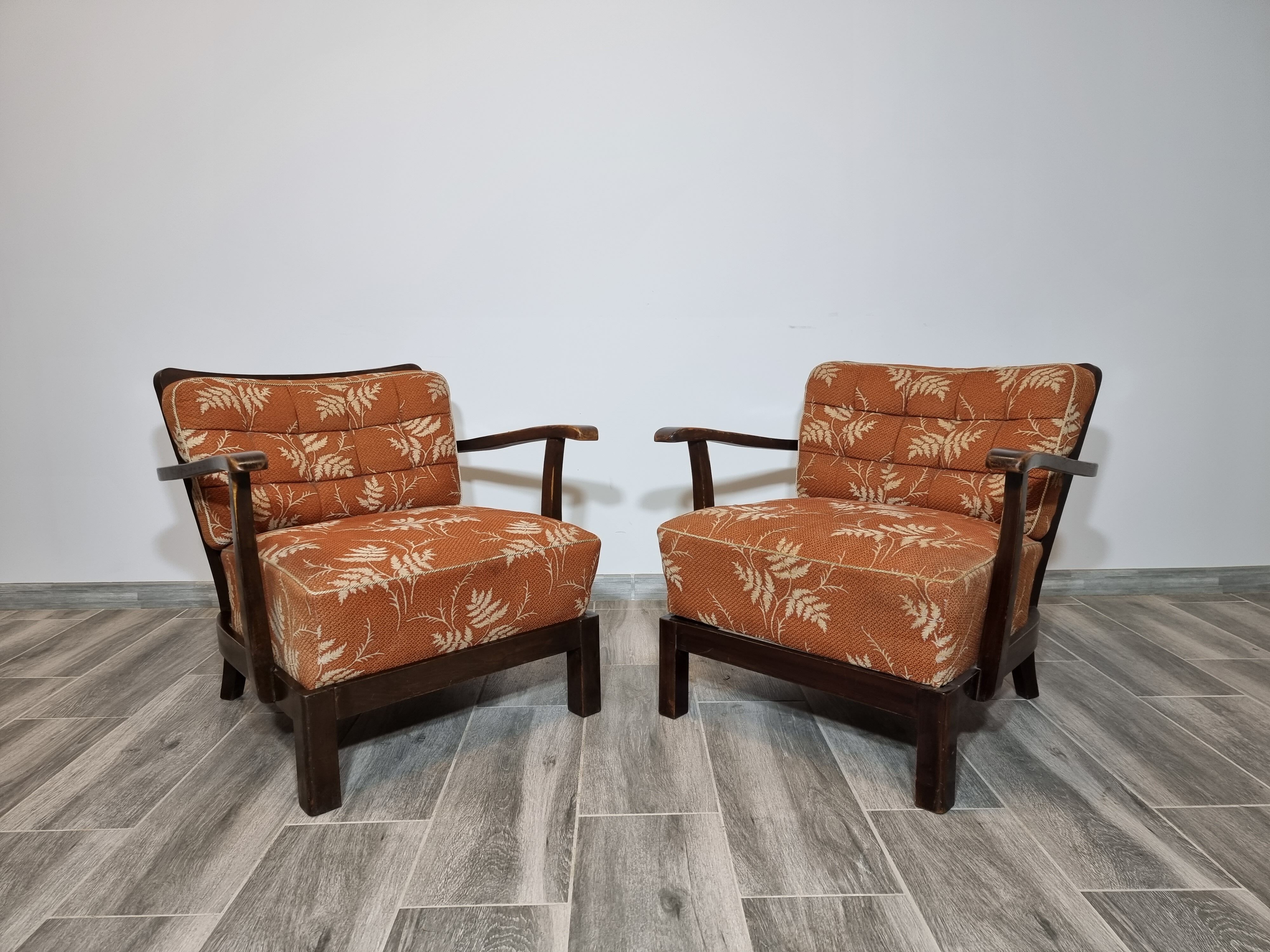 Fauteuils Thonet art déco