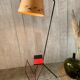 Scoubidou floor lamp