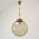 Suspension en verre Kamenicky Senov, années 1970